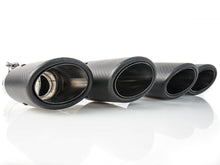 Matt Carbon Duplex Sportauspuff Auspuffblenden Endrohre Passend für AUDI BMW VW Universal 48-52mm et259
