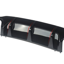 Diffusor Heckdiffusor Schwarz Für Mercedes C Klasse W204 C204 mit AMG Line 11-15
