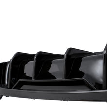 Schwarz Glanz Heckdiffusor Diffusor 4-rohr Passend für BMW 5er F10 F11 M Paket 10-17