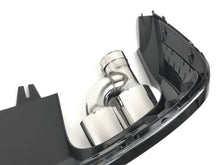 Schwarz Heckdiffusor Chrom Auspuffblenden für Audi A5 F5 S Line 2020+ di234