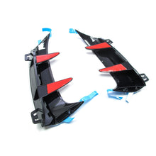 Autunik Heck Flossen Flaps Heck Stoßstangen Canards für Mercedes Benz A Klasse W177 Hatchback AMG Line pz3