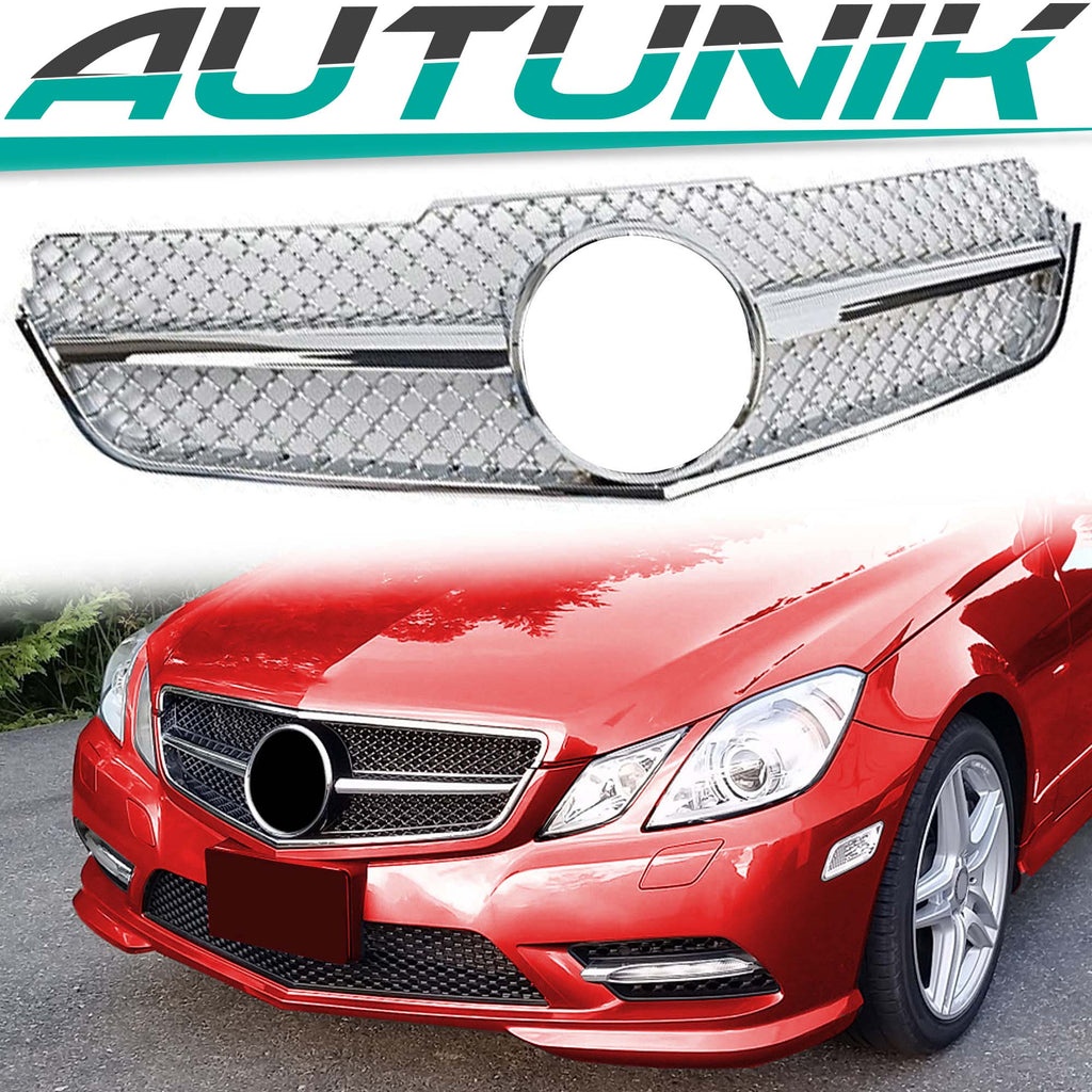 GRILL Kühlergrill Für Mercedes E-Klasse W207 C207 COUPE AMG GT PANAMERICANA