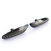 LED Seitenblinker Schwarz Smoke Paar Passend für BMW 1er E81 E87 E82 E88 04-12