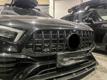 Schwarz Kühlergrill Front Grill für Mercedes Benz A Kl. W177 V177 ab 2022 pz196