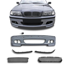 Vorne Stoßstange Frontstoßstange Nebelscheinwerfer Passend für BMW 3er E46 1998-2005 mit ABE
