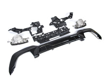 Schwarz Heckdiffusor Diffusor Auspuff Endrohre Passend für BMW G20 G21 M Sport Paket 2019-2022