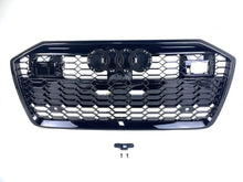 Kühlergrill Frontgrill Wabengrill Schwarz für Audi A6 C8 F2 Limousine Avant 2019+ ACC
