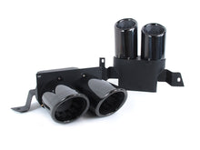 Diffusor Heckdiffusor + Auspuffblenden Schwarz für Mercedes S Klasse W223 AMG Line Bs Style 21-24