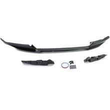 Front Stoßstange Spoiler Spoilerlippe Passend Schwarz für BMW X6 F16 30d 35i 40d 50d 2014-2019
