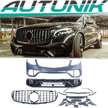Front Stoßstange mit Kühlergrill für Mercedes-Benz GLC SUV X253 2015-2019