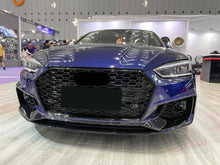 Wabengrill Front Grill Kühlergrill Schwarz für AUDI A5 F5 S5 S-Line 2016-2019 vor MOPF