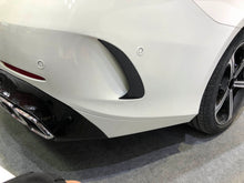 Schwarz Glanz Heck Stoßstange Flaps Aero Flics für Mercedes CLS C257 CLS 53 AMG Line 2018-2022 pz39