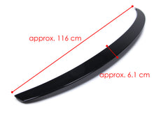 Heckspoiler Heckflügel Schwarz Glanz für AUDI A3 Spoiler S3 8V Limo 2013-2020 sp98