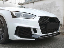 Wabengrill Kühlergrill Grill Sport Schwarz Glanz für AUDI A5 F5 2016 2017 2018 2019