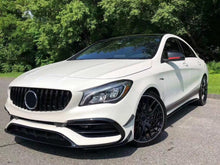 Frontspoiler Splitter Flaps Stoßstange Aero-Kit für Mercedes CLA Spoiler C117 X117 CLA 45 AMG Line  2016-2019 pz210