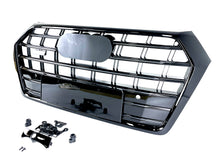 Schwarz Frontgrill Kühlergrill Grill für Audi Q5 FY 17-20 mit PDC