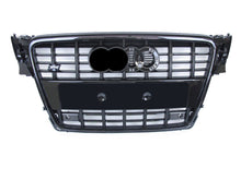Schwarz Kühlergrill Wabengrill Frontgrill für Audi A4 S4 B8 Avant Limo 2008-2011 fg224