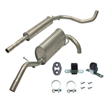 Auspuffanlage Für VW Lupo 1.0 1.4 6X1 6E1 1997-2004 Mittelschalldämpfer Endschalldämpfer