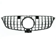 Kühlergrill Panamericana Grill Schwarz Chrom für Mercedes Benz GLE W166 SUV 2015-2019