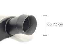 Silber Auspuffblende Endrohre Blenden Passend für AUDI BMW Mercedes Universal 70-73mm et288