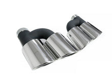 Auspuffblenden Endrohr Blenden Chrom Duplex (1 Paar) für AUDI A7 4G A6 C7 A4 B8 A5 8T Q5 8U et72