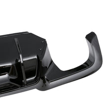 Schwarz Glanz Heckdiffusor Diffusor 4-rohr Passend für BMW 5er F10 F11 M Paket 10-17
