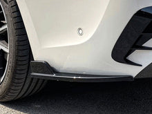 Ecken Ansätze Heck Splitter Spoiler Schwarz Passend für BMW 3er G20 G21 M Sport Paket 2019-2022