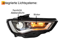 Scheinwerfer Frontscheinwerfer für Audi A3 8V 12-16 Rechts Beifahrerseite