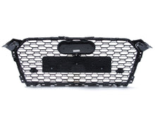 Wabengrill Front Grill Kühlergrill Schwarz für AUDI A5 F5 S5 S-Line 2016-2019 vor MOPF