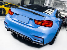 Heckdiffusor Diffusor Carbon Look V Style Passend für BMW M3 F80 M4 F82 F83 2015-2020