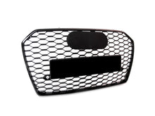 Schwarz Kühlergrill Frontgrill Wabengrill für AUDI A6 C7 S6 S Line Avant Limo 2015-2018 fg169