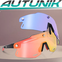 Fahrradbrille Sonnenbrille UV400-Schutz HD für Damen&Herren Fahren Angeln Laufen