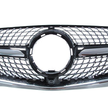 Diamantgrill Kühlergrill Front Grill Schwarz & Silber für Mercedes V-Klasse W447 2014-2019 Vor MOPF