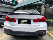 Spoiler Heckspoiler Spoilerlippe Schwarz für BMW 5er G30 M5 F90 525d 520d 2017+