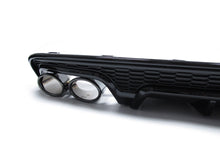 Schwarz Diffusor Auspuffblenden für AUDI A6 C7 4G Heckdiffusor mit S Line MOPF 15-18 di130