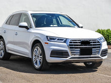 Lüftungsgitter Nebelscheinwerferblenden Gitter Schwarz Glanz für Audi Q5 FY Serien. 2017-2020