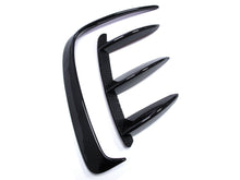 Heck Stoßstange Aero-Kits Flossen Flaps Flics Schwarz für Mercedes A Kl. W176 AMG Line A45 AMG 2013-2018 pz5