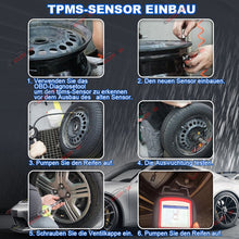 4x A0009050030 RDKS Reifendrucksensor TPMS für MERCEDES W212 C207 X204 433MHZ