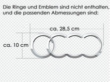 Schwarz Frontgrill Kühlergrill Grill für Audi Q5 FY 17-20 mit PDC