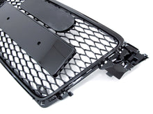 Front Grill Kühlergrill Wabengrill Schwarz für AUDI A4 B8 Limo Avant 07-11 fg88