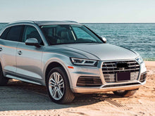 Lüftungsgitter Nebelscheinwerferblenden Gitter Schwarz Glanz für Audi Q5 FY Serien. 2017-2020