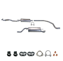 Komplette Auspuffanlage ab Kat Für Opel Corsa D 1.4 Flexrohr 2009-2014 mit Chrom