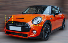 1 Paar Scheinwerfer Abdeckung Zierring Schwarz Passend für Mini F55 F56 One Cooper S