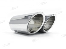 Chrom Auspuffblenden Endrohre Blenden Passend Für 65mm Rundes Rohr AUDI A3 8P 8V A1 8X TT BMW 4er F32 F33 F36 5er F10 F11 Universal