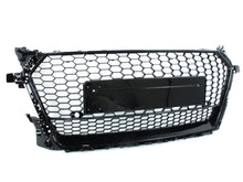 Wabengrill Kühlergrill Frontgrill Schwarz Glanz für Audi TT 8S Grill FV S Line TT Roadster 15-18 fg276