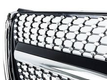 Diamant Kühlergrill Front Grill Schwarz für Mercedes Benz V-Klasse W447 V250 V260 14-19 fg353