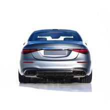 Heckdiffusor Auspuff Diffusor Schwarz Für Mercedes S-Klasse W223 AMG Line 21+