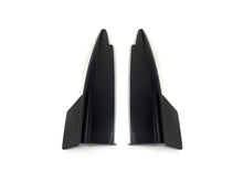 Heckansatz Aero Flaps Flics Flossen Schwarz für Mercedes CLA C117 13-19