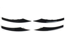 Schwarz Front Stoßstange Nebelscheinwerfer Blenden Flaps für Mecedes W213 S213 AMG Line 20+