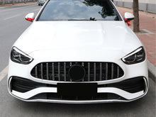 GT Chrom Kühlergrill Front Grill für Mercedes W206 Limo S206 T-Model ab 2021